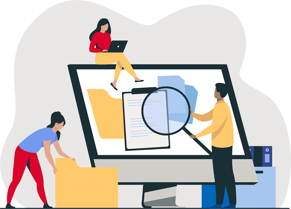 people and computer